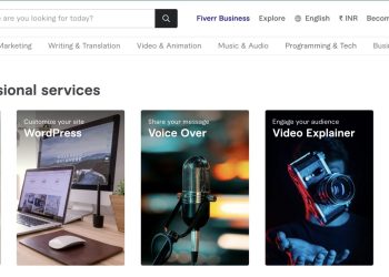 Fiverr is a great way for beginners to get started in the world of online work.