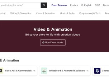 Fiverr : Offers Video Editing, Character Animation And Other Services.