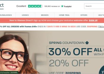 Glasses Direct: Buy Women’s & Men’s Glasses With Free home trial