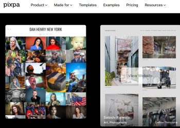 Pixpa : Pixpa is an easy, all-in-one portfolio website builder for photographers.