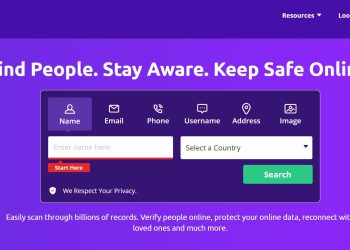 Social Catfish: A reverse lookup search engine to find people and verify identities.