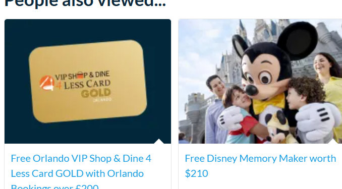 Best Deals on Disney, Universal & Global Attraction Tickets