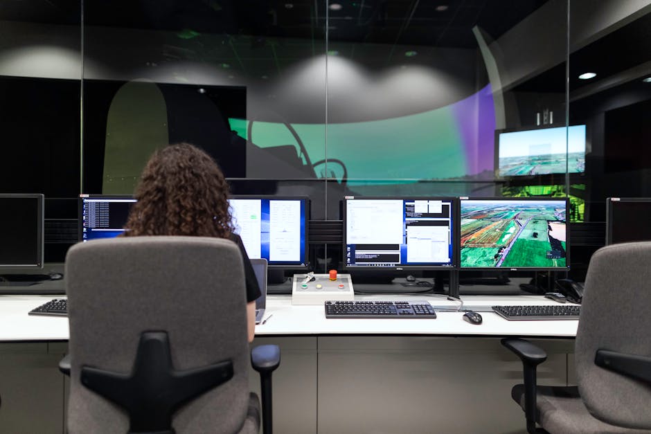 Dijon smart city control room screens