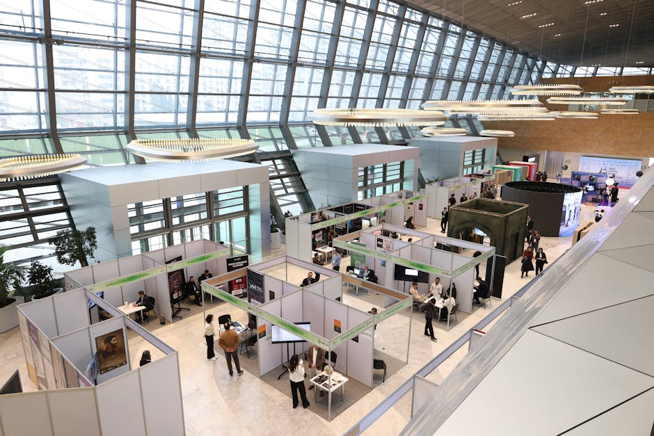 French technology conference VivaTech exhibition hall