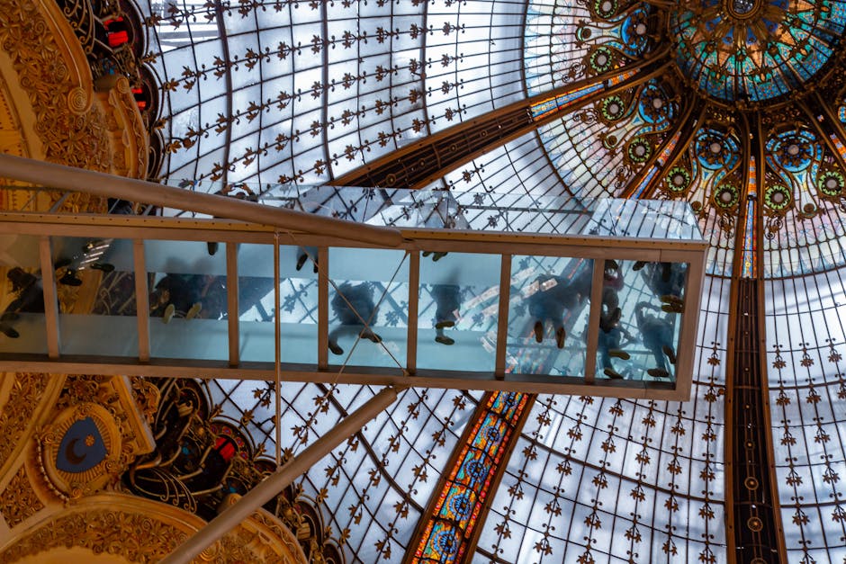 Galeries Lafayette interior dome architecture